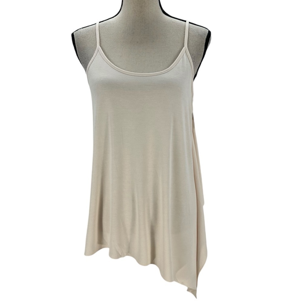 Bar III Sleeveless Side Ruffle Cami Top - Blush Pink - size Medium